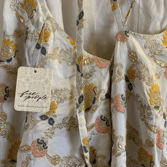 Free People Chiara Printed Jacquard Romper - Picture 5 of 13